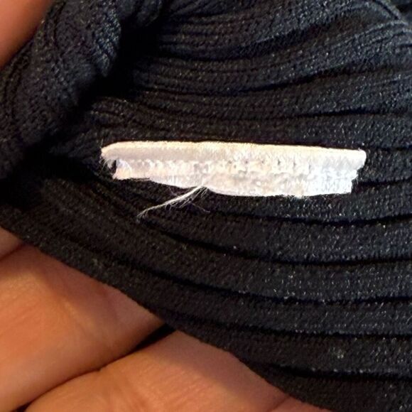 NWOT Jonathan Simkhai Tamera Metal Detail Long Sleeve Knit Mini Dress Small - Picture 7 of 11